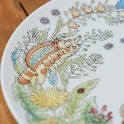 Cuisine Et Table|Maison Ghibli Assiette 23 cm Totoro Pissenlit - Mon Voisin Totoro