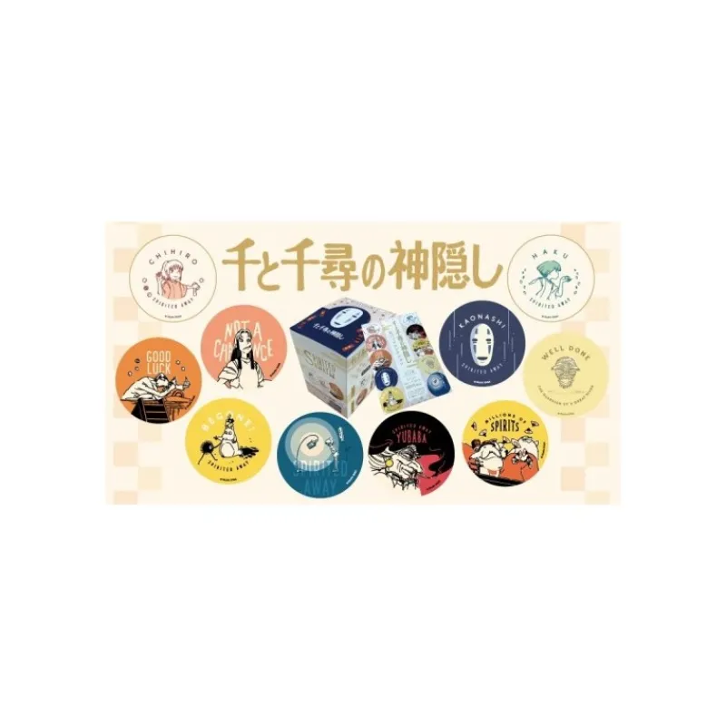 Badges|Maison Ghibli Assortiment de 10 Badges Anniversaire Chihiro - Le Voyage de Chihiro