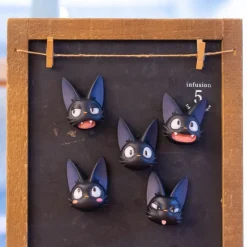 Magnets|Maison Ghibli Asssort. de 6 Magnets Jiji Frimousses - Kiki la petite sorcière