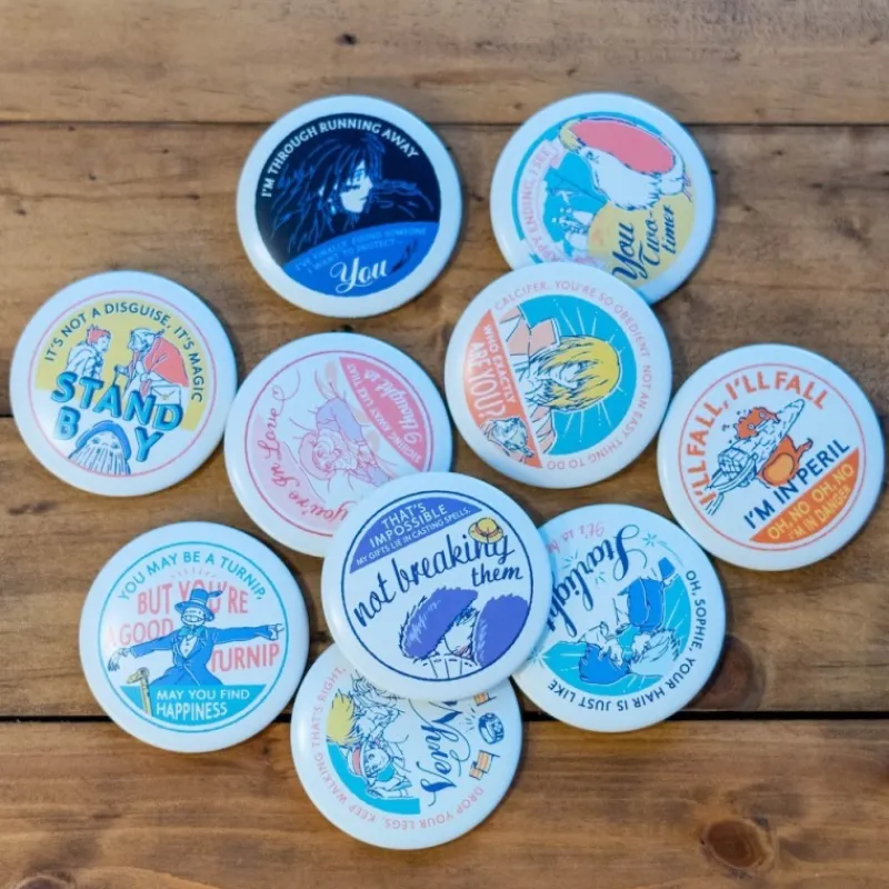 Badges|Maison Ghibli Badge Mystere - Le Château ambulant
