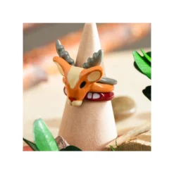 Bijoux|Maison Ghibli Bague 3 anneaux Yakuru - Princesse Mononoké