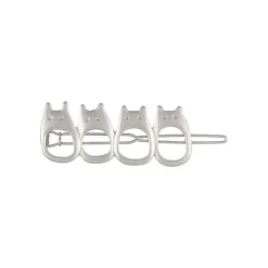 Bijoux|Maison Ghibli Bijou Barette Guirlande Totoro Blanc Metal- Mon Voisin Totoro