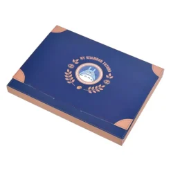 Linge De Maison|Maison Ghibli Boîte cadeau 3 serviettes Couture en denim - Mon Voisin Totoro