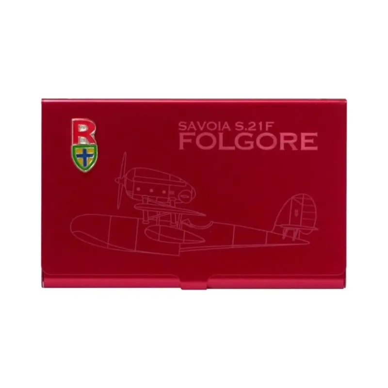 Accessoires|Maison Ghibli Boîte Metal Carte de Visite Hydravion - Porco Rosso