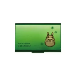 Accessoires|Maison Ghibli Boîte Métal Carte de Visite Verte Totoro - Mon Voisin Totoro