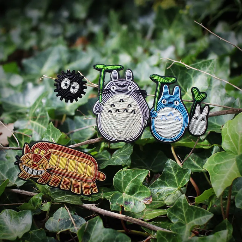 Pins|Maison Ghibli Broche Cannetille Totoro bleu - Mon voisin Totoro