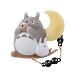 Pins|Maison Ghibli Broche Totoro Ocarina sous la lune - Mon Voisin Totoro