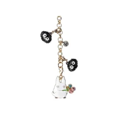 Straps|Maison Ghibli Chaînette Charms Totoro Blanc & Fruits - Mon Voisin Totoro