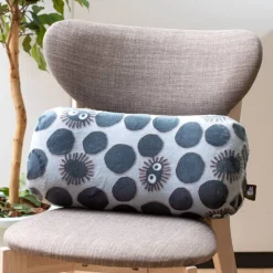 Mobilier|Maison Ghibli Coussin brique moiré Noiraude silhouette   - Mon Voisin Totoro