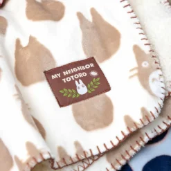Linge De Maison|Maison Ghibli Couverture moirée Totoro silhouette 70x100 cm - Mon Voisin Totoro