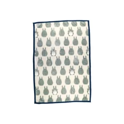 Linge De Maison|Maison Ghibli Couverture Silhouette Totoro Gris 100x140 cm - Mon Voisin Totoro