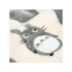 Linge De Maison|Maison Ghibli Couverture Silhouette Totoro Gris 100x140 cm - Mon Voisin Totoro