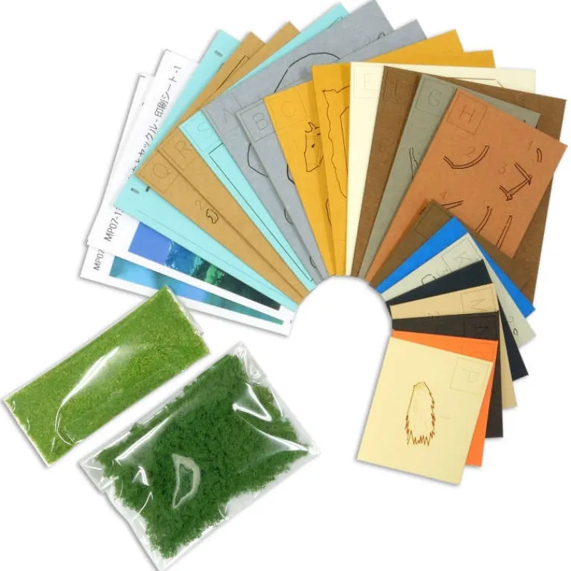 Loisirs Créatifs|Maison Ghibli Diorama papier Ashitaka et Yakuru -Princesse Mononoké