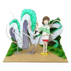 Loisirs Créatifs|Maison Ghibli Diorama papier Haku dragon & Chihiro - Le Voyage de Chihiro