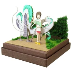 Loisirs Créatifs|Maison Ghibli Diorama papier Haku dragon & Chihiro - Le Voyage de Chihiro