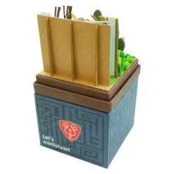 Loisirs Créatifs|Maison Ghibli Diorama papier Sheeta & Pazu avec Robot Soldat - Le Château dans le c