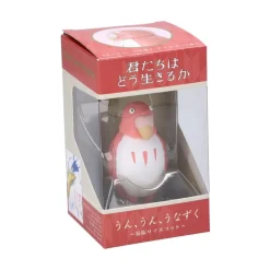 Jouets|Maison Ghibli Figurine Bobble head Perruche Rouge - Le Garçon et le Héron