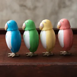 Jouets|Maison Ghibli Figurine Bobble head Perruche Rouge - Le Garçon et le Héron