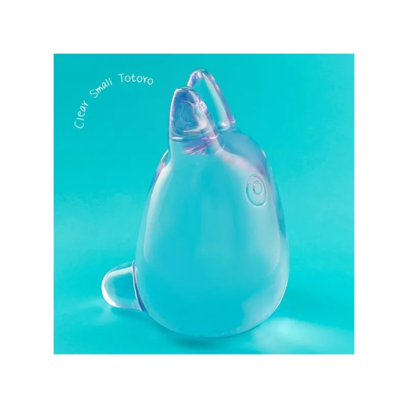 Statues|Maison Ghibli Figurine Cristal Pourpre Totoro Blanc - Mon Voisin Totoro