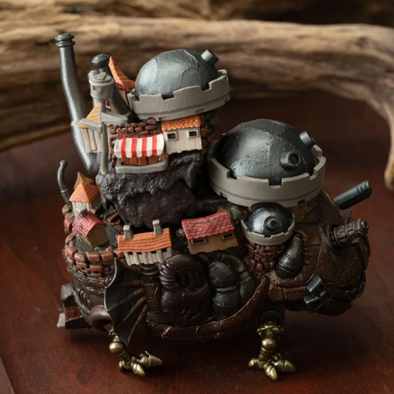 Statues|Maison Ghibli Figurine mécanique Château ambulant - Le Château ambulant