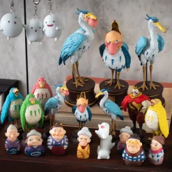 Figurines|Maison Ghibli Figurine Perruche Verte - Le Garçon et le Héron