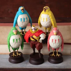 Figurines|Maison Ghibli Figurine Perruche Verte - Le Garçon et le Héron