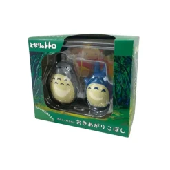 Jouets|Maison Ghibli Figurines Culbuto Totoro Gris et Bleu - Mon Voisin Totoro