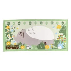 Linge De Maison|Maison Ghibli Grande Serviette Toise Totoro se repose 60x120 cm - Mon Voisin Totoro