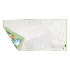 Linge De Maison|Maison Ghibli Grande Serviette Toise Totoro se repose 60x120 cm - Mon Voisin Totoro