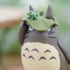 Puzzle|Maison Ghibli Kumukumu 3D Puzzle Totoro Gris avec feuille - Mon Voisin Totoro