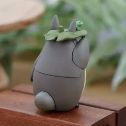 Puzzle|Maison Ghibli Kumukumu 3D Puzzle Totoro Gris avec feuille - Mon Voisin Totoro