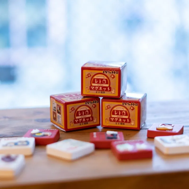 Magnets|Maison Ghibli Magnet Retro Totoro Blanc – Mon Voisin Totoro