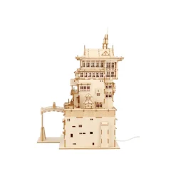 Loisirs Créatifs|Maison Ghibli Maquette en bois Kigumi Aburaya - Le Voyage de Chihiro
