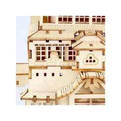 Loisirs Créatifs|Maison Ghibli Maquette en bois Kigumi Aburaya - Le Voyage de Chihiro