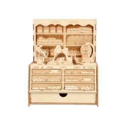 Loisirs Créatifs|Maison Ghibli Maquette en bois Kigumi Boulangerie - Kiki la petite sorcière