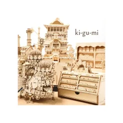 Loisirs Créatifs|Maison Ghibli Maquette en bois Kigumi Boulangerie - Kiki la petite sorcière