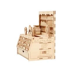 Loisirs Créatifs|Maison Ghibli Maquette en bois Kigumi Boulangerie - Kiki la petite sorcière