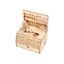 Loisirs Créatifs|Maison Ghibli Maquette en bois Kigumi Boulangerie - Kiki la petite sorcière