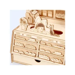 Loisirs Créatifs|Maison Ghibli Maquette en bois Kigumi Boulangerie - Kiki la petite sorcière