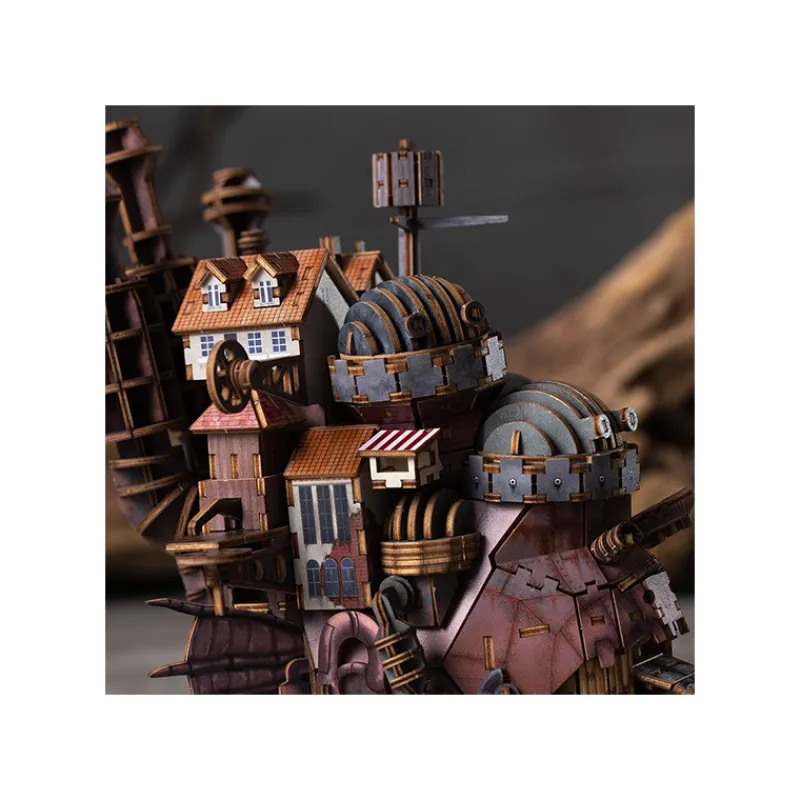 Loisirs Créatifs|Maison Ghibli Maquette en bois Kigumi Château de Hauru - Le Château ambulant