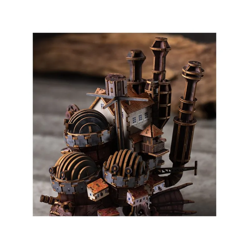 Loisirs Créatifs|Maison Ghibli Maquette en bois Kigumi Château de Hauru - Le Château ambulant