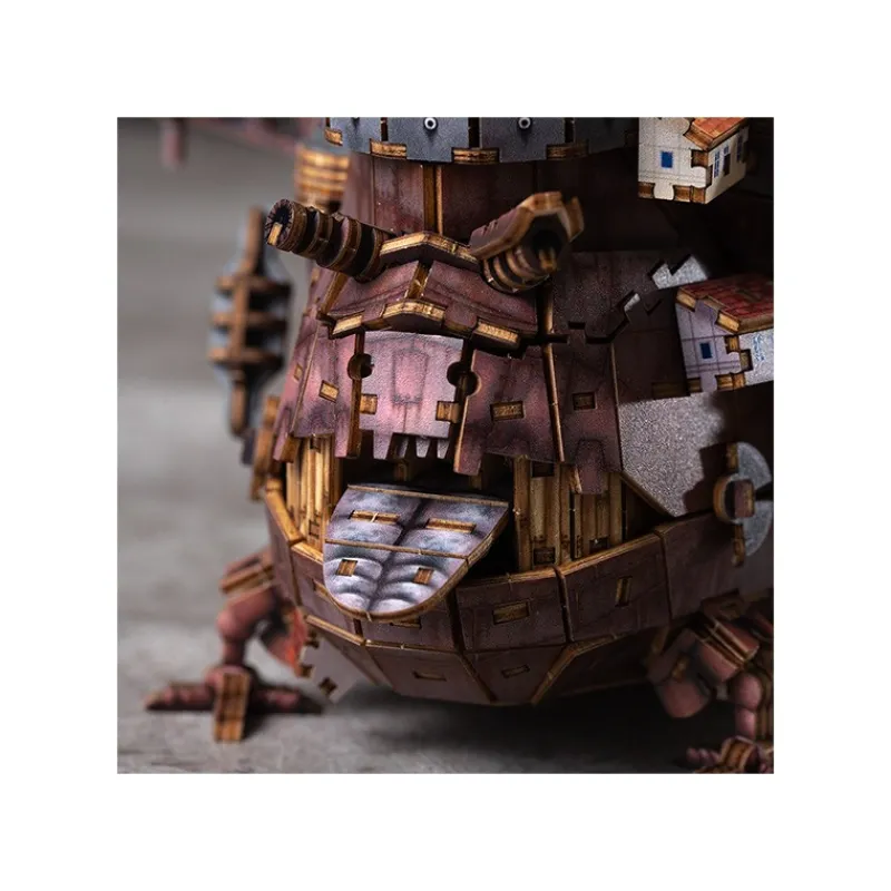 Loisirs Créatifs|Maison Ghibli Maquette en bois Kigumi Château de Hauru - Le Château ambulant