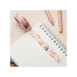 Petit Matériel|Maison Ghibli Masking Tape Break Time Fleurs - Le Château ambulant