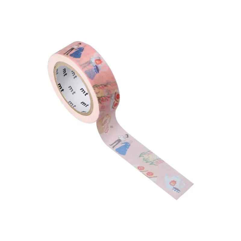 Petit Matériel|Maison Ghibli Masking Tape Break Time Fleurs - Le Château ambulant