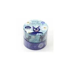 Petit Matériel|Maison Ghibli Masking Tape Jiji Motifs Fleurs - KKiki la petite sorcière