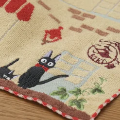 Linge De Maison|Maison Ghibli Mini Serviette Boulangerie de Kiki 25x25 cm - Kiki la petite sorcière