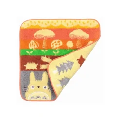 Linge De Maison|Maison Ghibli Mini Serviette Champignons et Bûches 25x25cm - Mon voisin Totoro