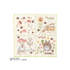 Linge De Maison|Maison Ghibli Mini Serviette Couronne de Noix 25x25 cm - Mon Voisin Totoro