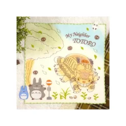 Linge De Maison|Maison Ghibli Mini Serviette Course du Chatbus 25x25cm - Mon voisin Totoro