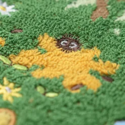 Linge De Maison|Maison Ghibli Mini Serviette Course Totoro bleu & blanc 25x25 cm - Mon Voisin Totor